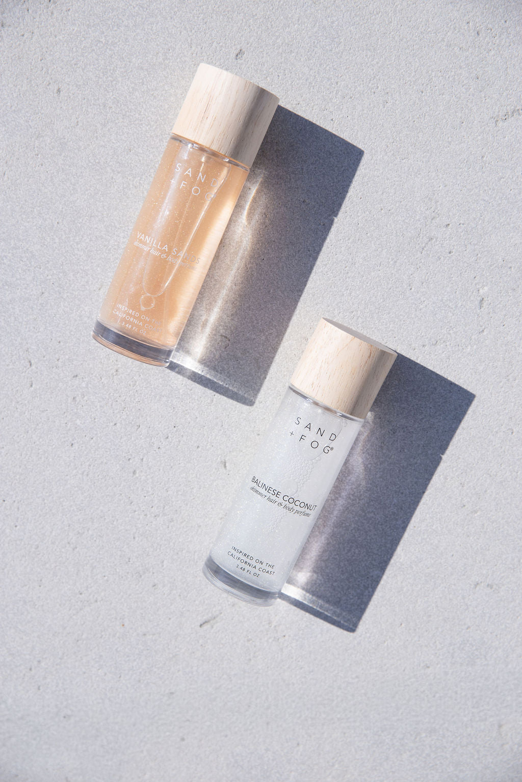 Elegant Vanilla Sands 106 ml Shimmer Hair & Body Perfume