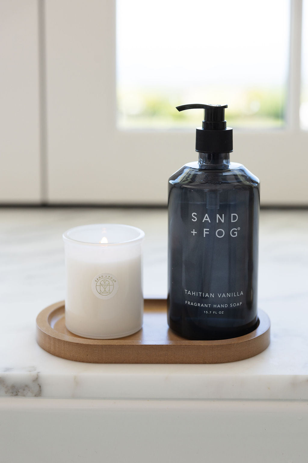 Nourishing Tahitian Vanilla Hand Soap & Candle Set