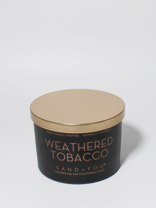 Cozy Weathered Tobacco 12 oz scented candle