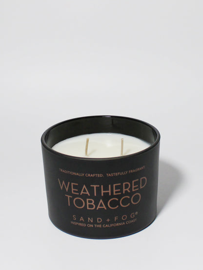Cozy Weathered Tobacco 12 oz scented candle