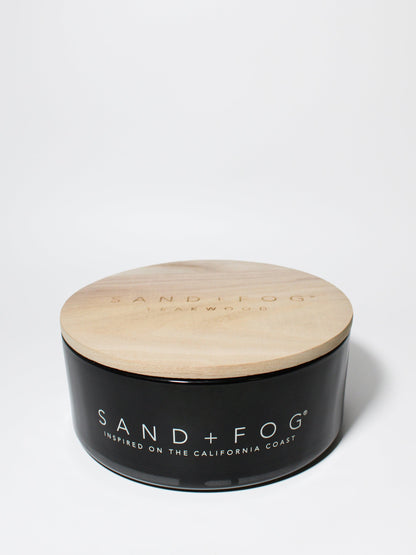 Cozy Teakwood 34 oz scented candle