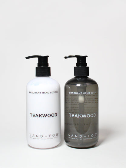 Gentle Teakwood Soap & Lotion Set