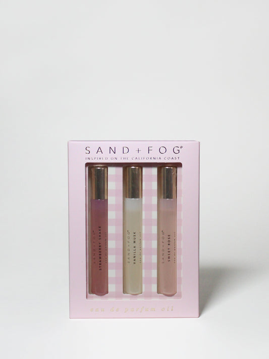 Elegant Exploratory Perfume Oil Rollerball Set - Sweet Collection