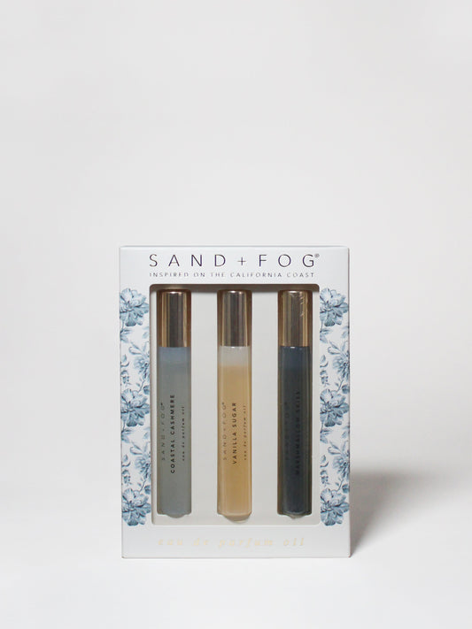 Elegant Exploratory Perfume Oil Rollerball Set - Coastal Sweet Collection