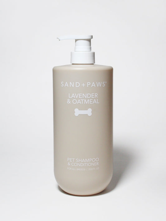 Nourishing Sand + Paws Pet Shampoo & Conditioner - Lavender & Oatmeal