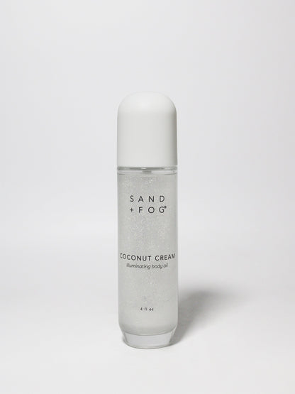 Premium Coconut Cream 4 oz Illuminating Body Oil
