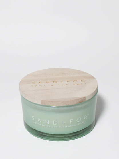 Cozy Sage & Sea Salt 10 oz scented candle