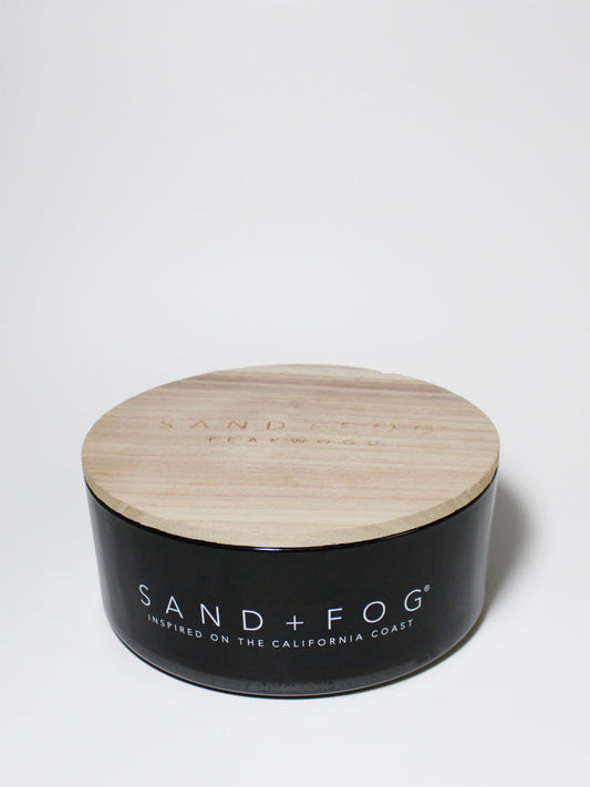 Cozy Teakwood 34 oz scented candle