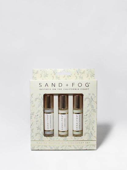 Elegant Exploratory Perfume Oil Rollerball Set - Timeless On the Go Collection