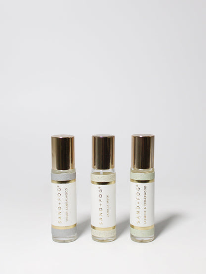 Elegant Exploratory Perfume Oil Rollerball Set - Timeless On the Go Collection