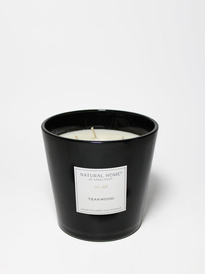 Cozy Teakwood Natural Home 31 oz scented candle