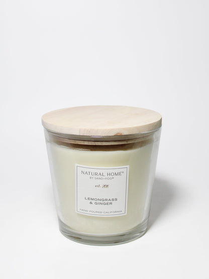Cozy Lemongrass & Ginger Natural Home 31 oz scented candle