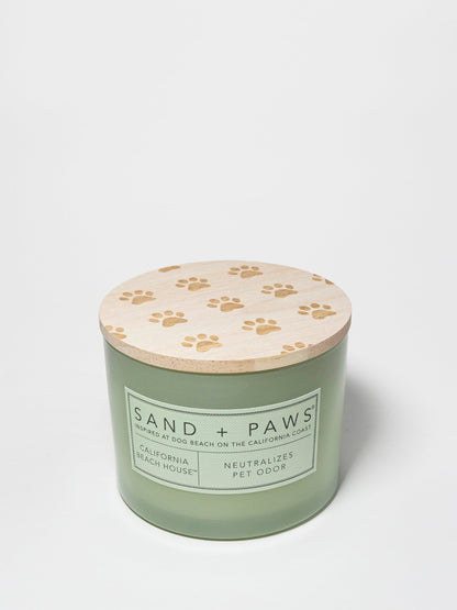 Cozy Sand + Paws California Beach House 12 oz scented candle