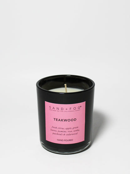 Cozy Teakwood 10 oz scented candle