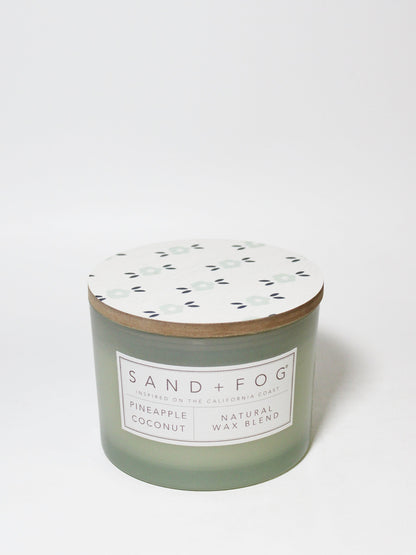 Cozy Pineapple Coconut 12 oz scented candle