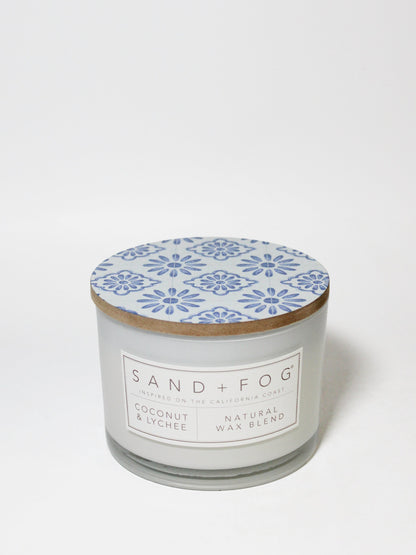 Cozy Coconut & Lychee 12 oz scented candle
