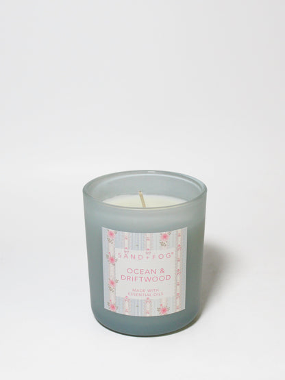 Cozy Ocean & Driftwood 10 oz scented candle
