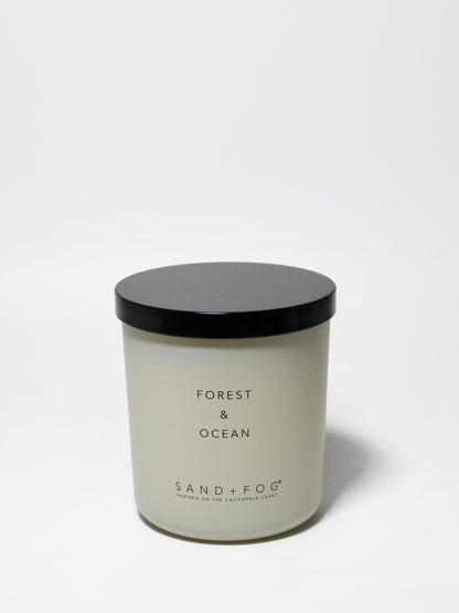 Cozy Forest & Ocean 10 oz scented candle