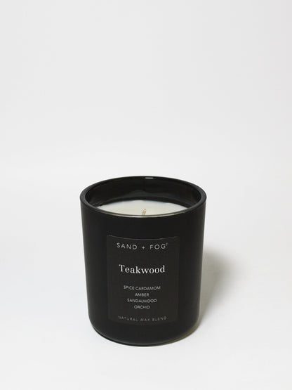 Cozy Teakwood 10 oz scented candle