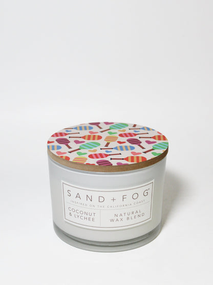 Cozy Coconut & Lychee 12 oz scented candle