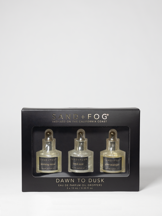 Elegant Exploratory Perfume Oil Dropper Set - Dawn to Dusk Collection