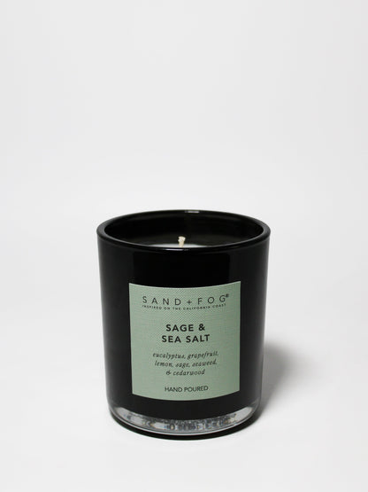 Cozy Sage & Sea Salt 10 oz scented candle