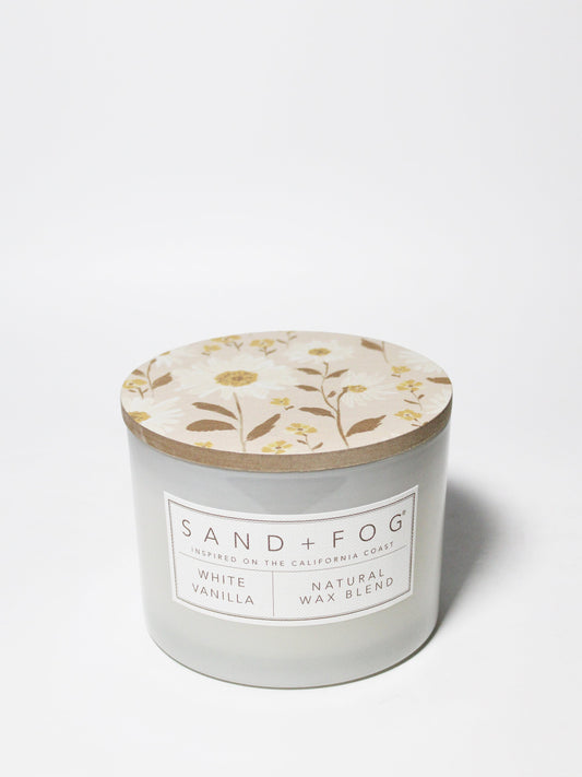 Cozy White Vanilla 12 oz scented candle