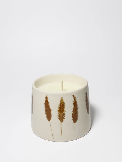 Cozy Amber & Fig Natural Home 7 oz scented candle