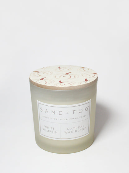 Cozy White Pumpkin 21 oz scented candle