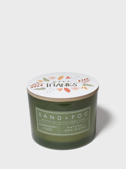 Cozy Elderberry Cider 12 oz scented candle