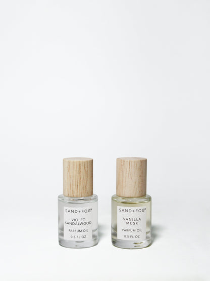 Elegant Perfume Oil Layering Rollerball Set - Vanilla Blooms Collection