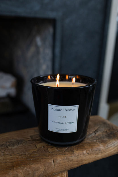 Cozy Tropical Citrus Natural Home 31 oz scented candle