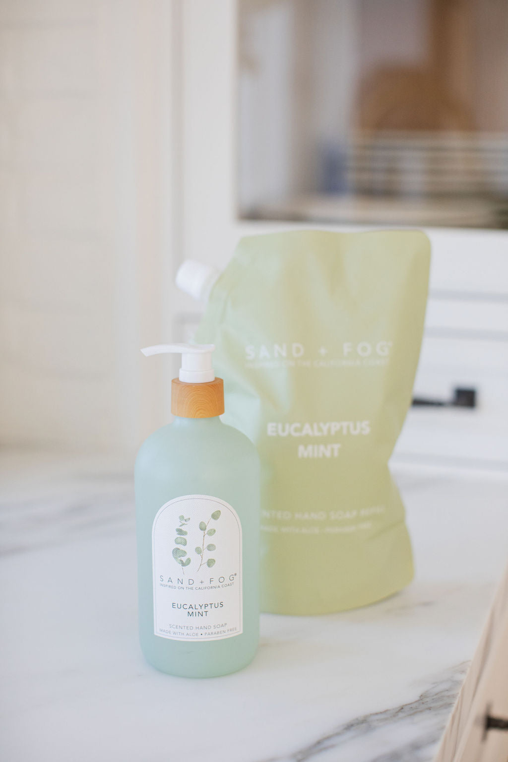 Nourishing Eucalyptus Mint 34 oz Liquid Hand Soap Refill Bag
