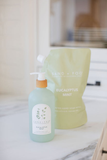 Nourishing Eucalyptus Mint 34 oz Liquid Hand Soap Refill Bag