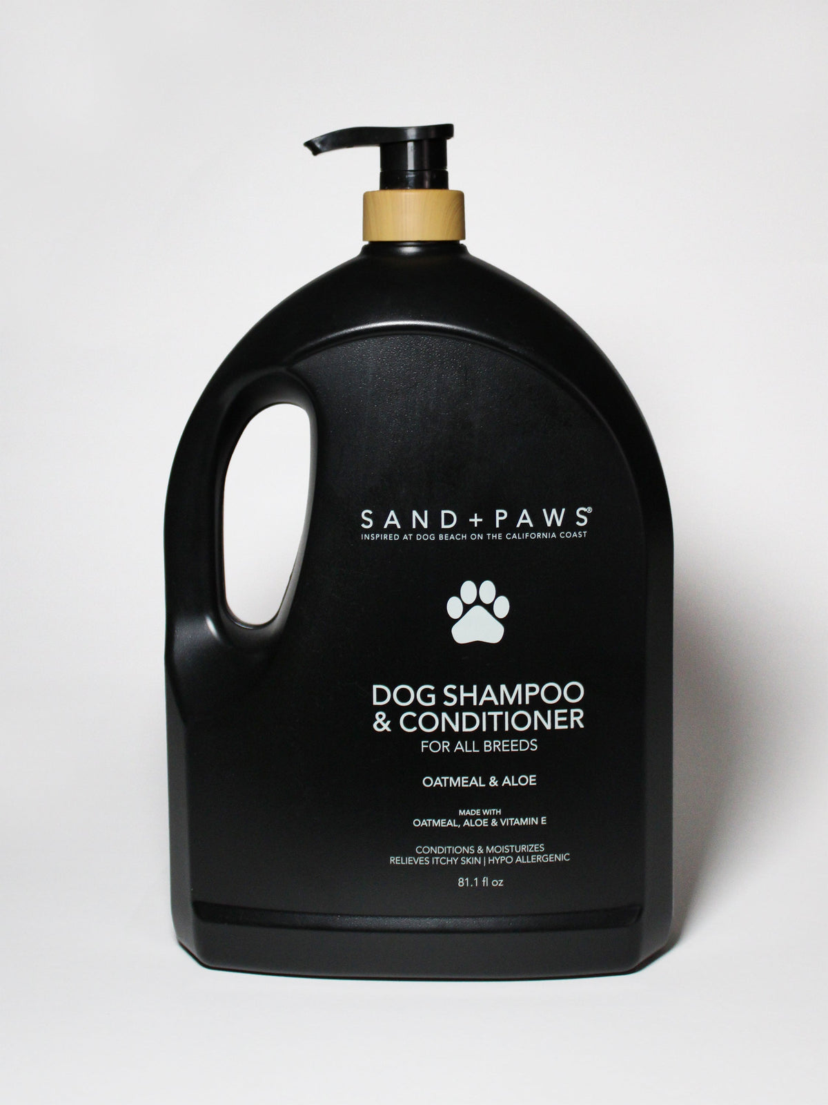 Nourishing Sand + Paws Pet Shampoo & Conditioner - Oatmeal & Aloe