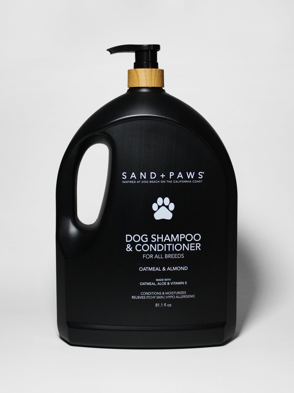 Nourishing Sand + Paws Pet Shampoo & Conditioner - Oatmeal & Almond
