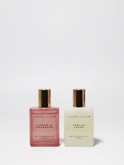 Elegant Exploratory Perfume Oil Rollerball Set - Retro Daisy Collection