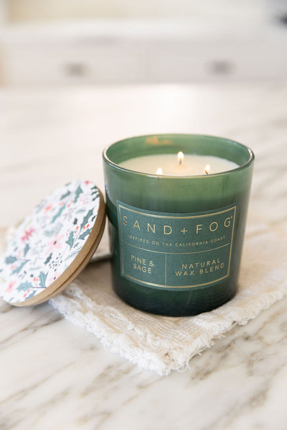 Cozy Pine & Sage 21 oz scented candle