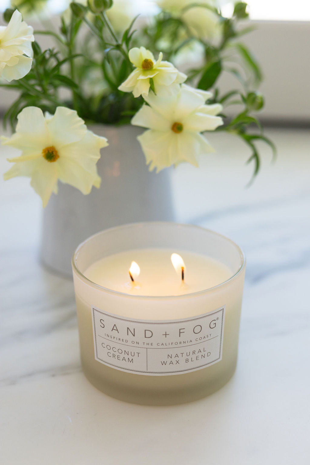 Cozy Coconut Cream 12 oz scented candle