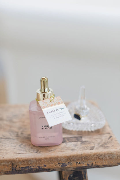 Elegant Amber Bloom 50 ml Perfume Oil Dropper