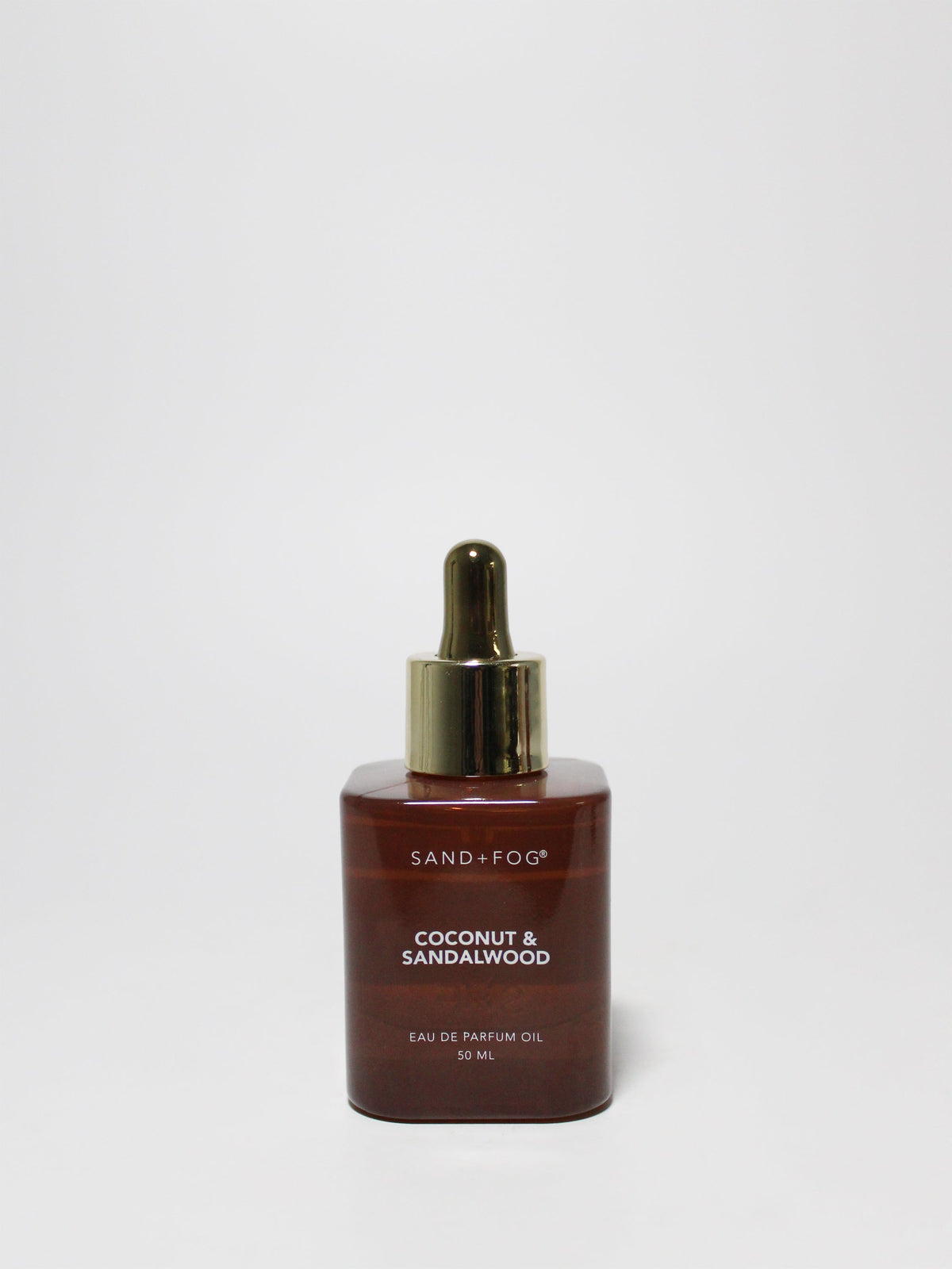 Elegant Coconut & Sandalwood 50 ml Perfume Oil Dropper