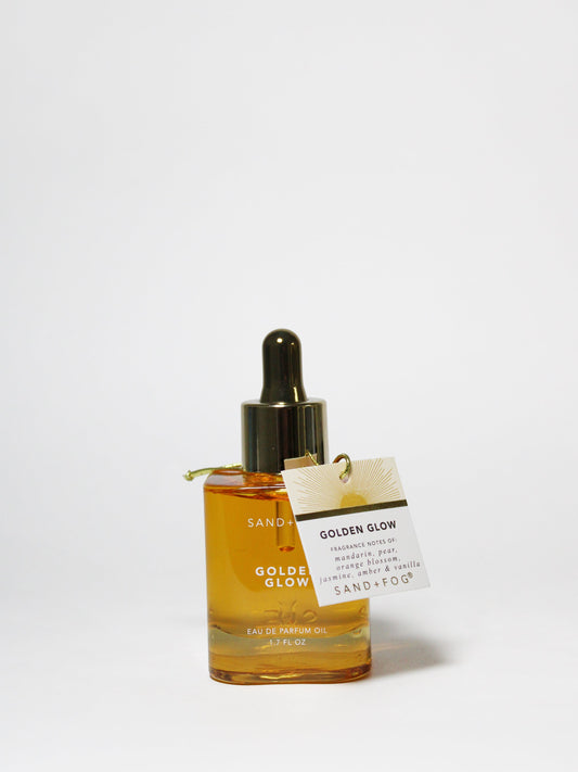 Elegant Golden Glow 50ml Perfume Oil Dropper