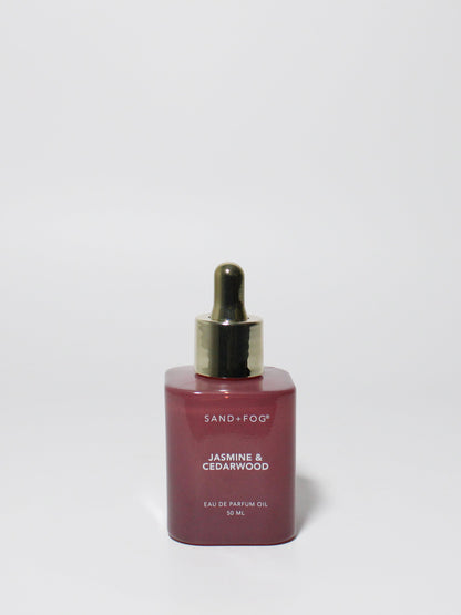 Elegant Jasmine & Cedarwood 50 ml Perfume Oil Dropper