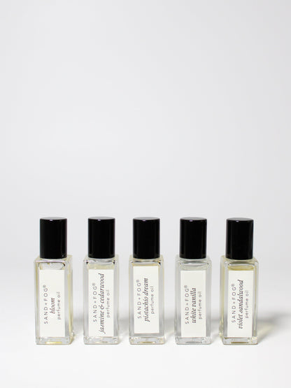 Elegant Exploratory Perfume Oil Rollerball Set - Large Discovery Collection