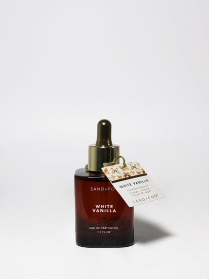 Elegant White Vanilla 50ml Perfume Oil Dropper