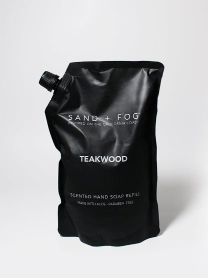 Nourishing Teakwood Liquid 34 oz Hand Soap Refill Bag