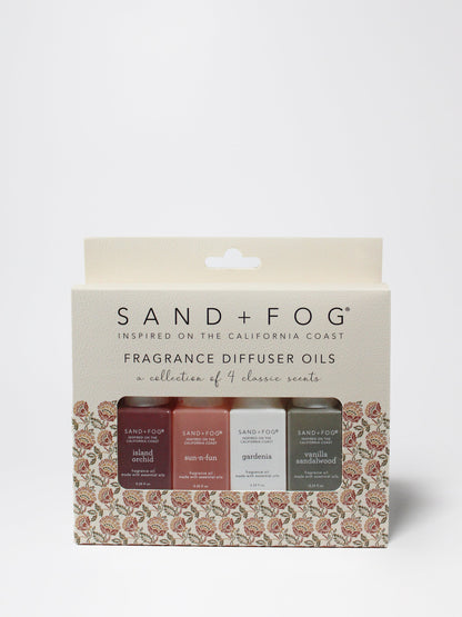 Elegant 4 Pack of 10 ml Fragrance Diffuser Oils