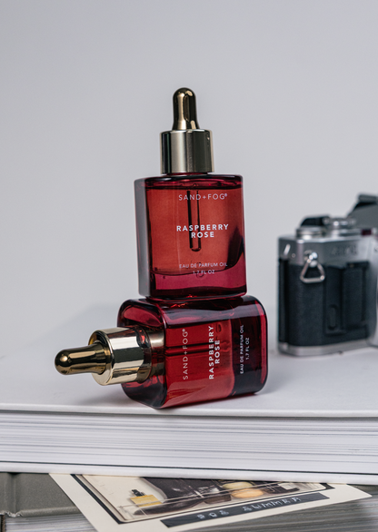 Elegant Raspberry Rose 50ml Perfume Oil Dropper