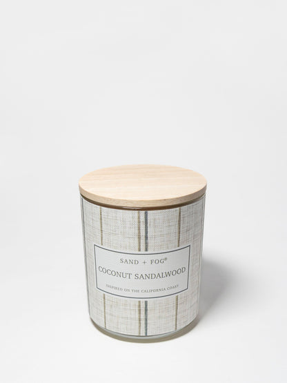 Cozy Coconut Sandalwood 10 oz scented candle