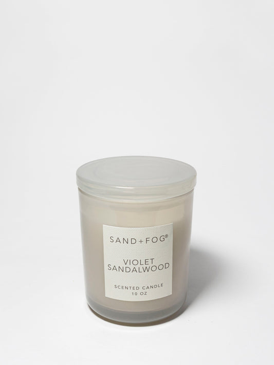 Cozy Violet Sandalwood 10 oz scented candle